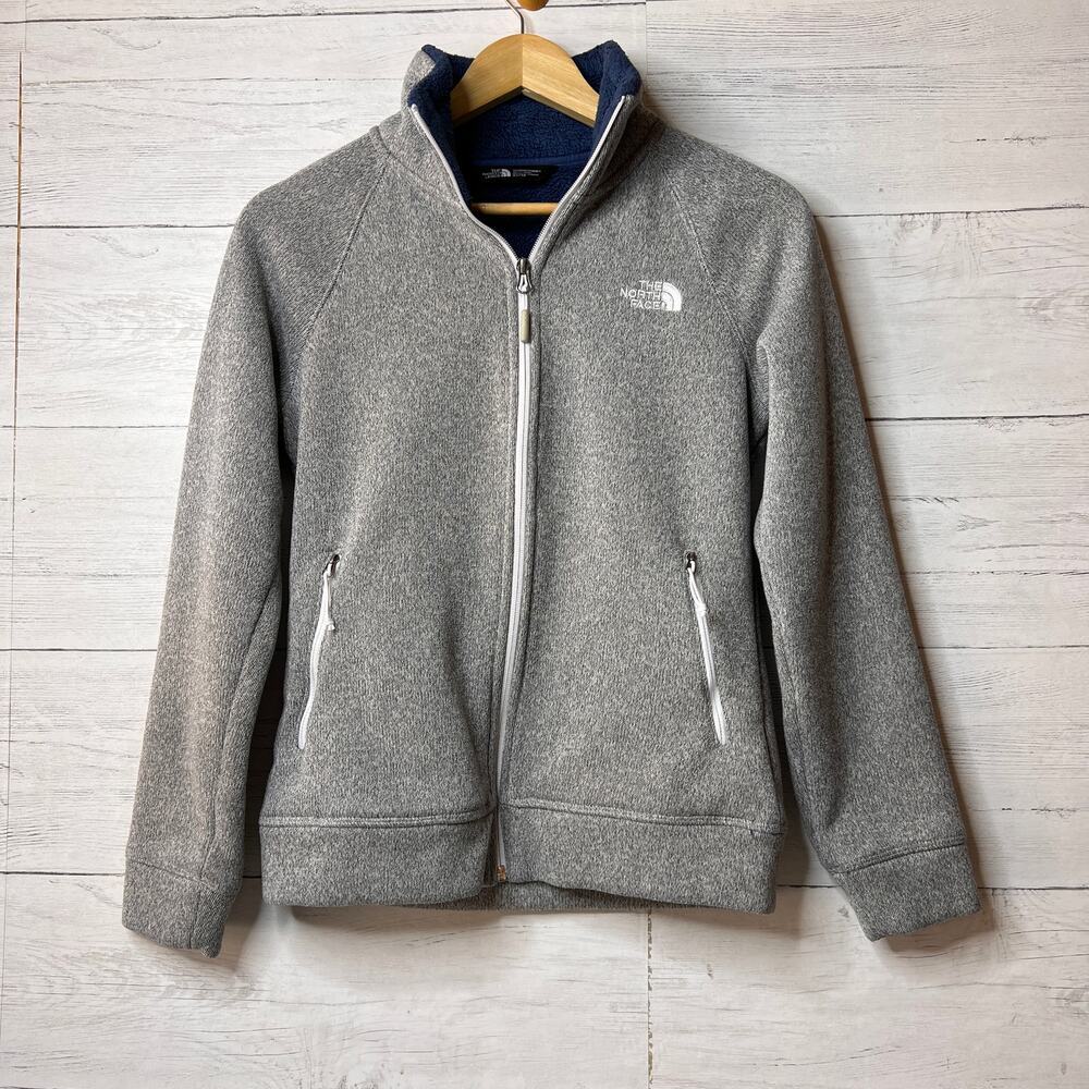The North Face Jacket Womens Size XS/TP Gray Crescent Raschel Full Zip Gorpcore